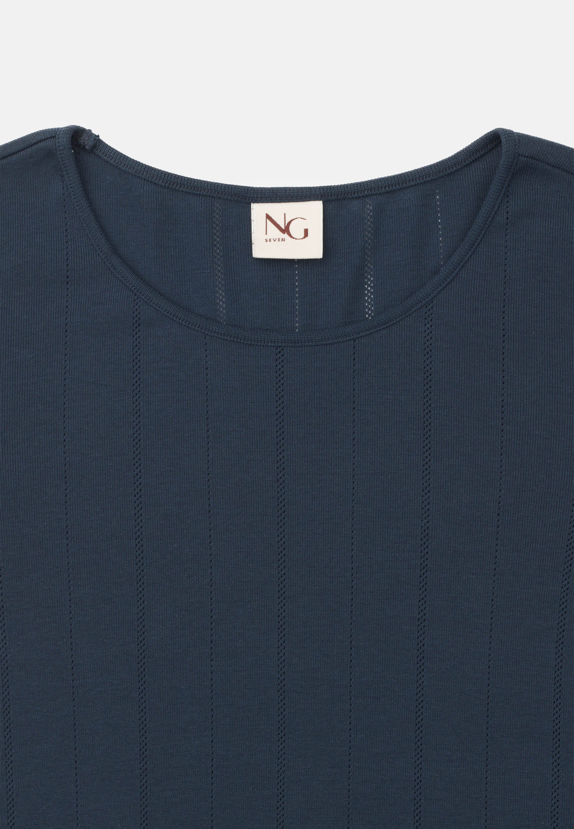 NGSeven NGS.HILL Tee LS Stretched to fit 49000 Navy