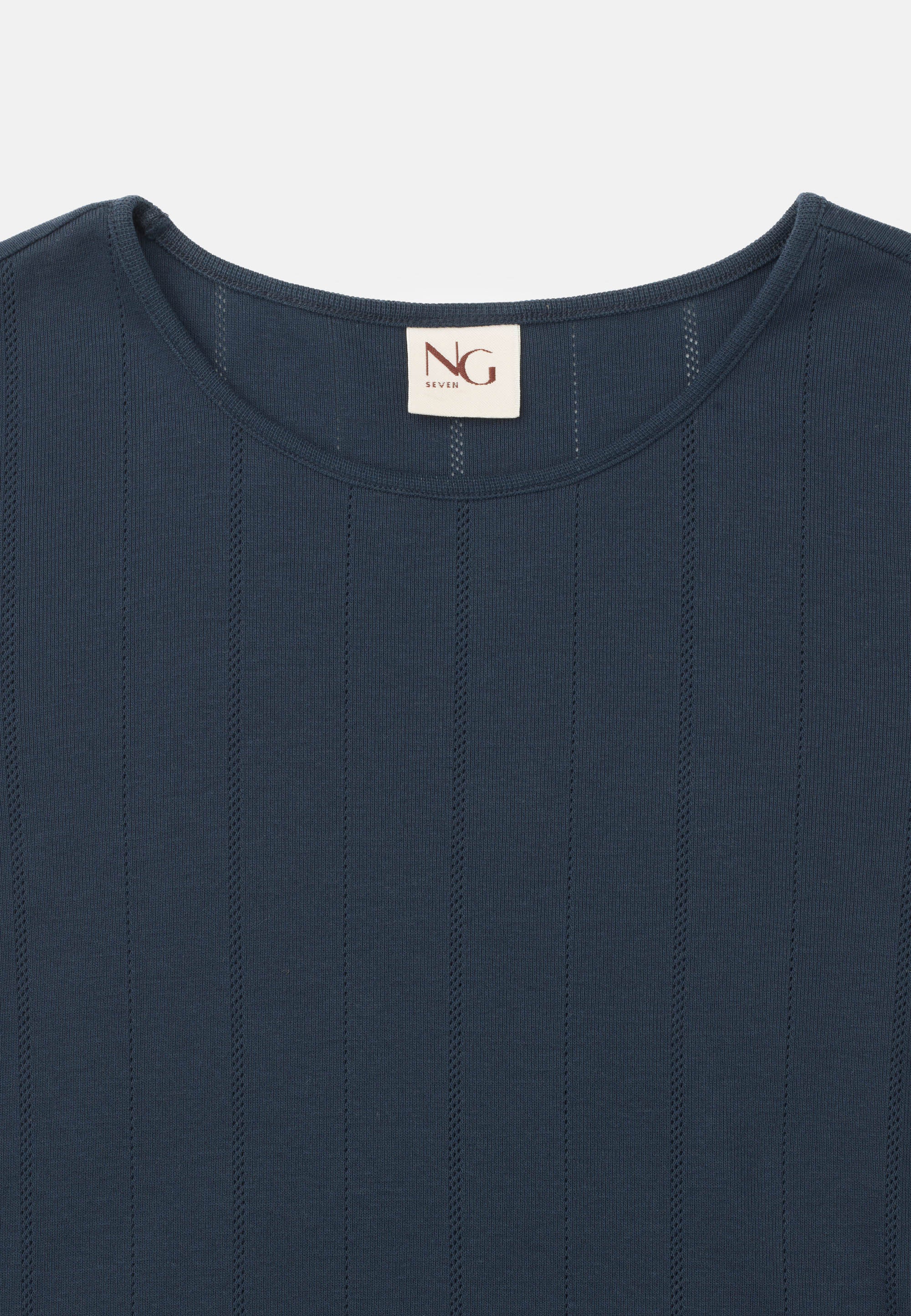 NGSeven NGS.HILL Tee SS Stretched to fit 49000 Navy