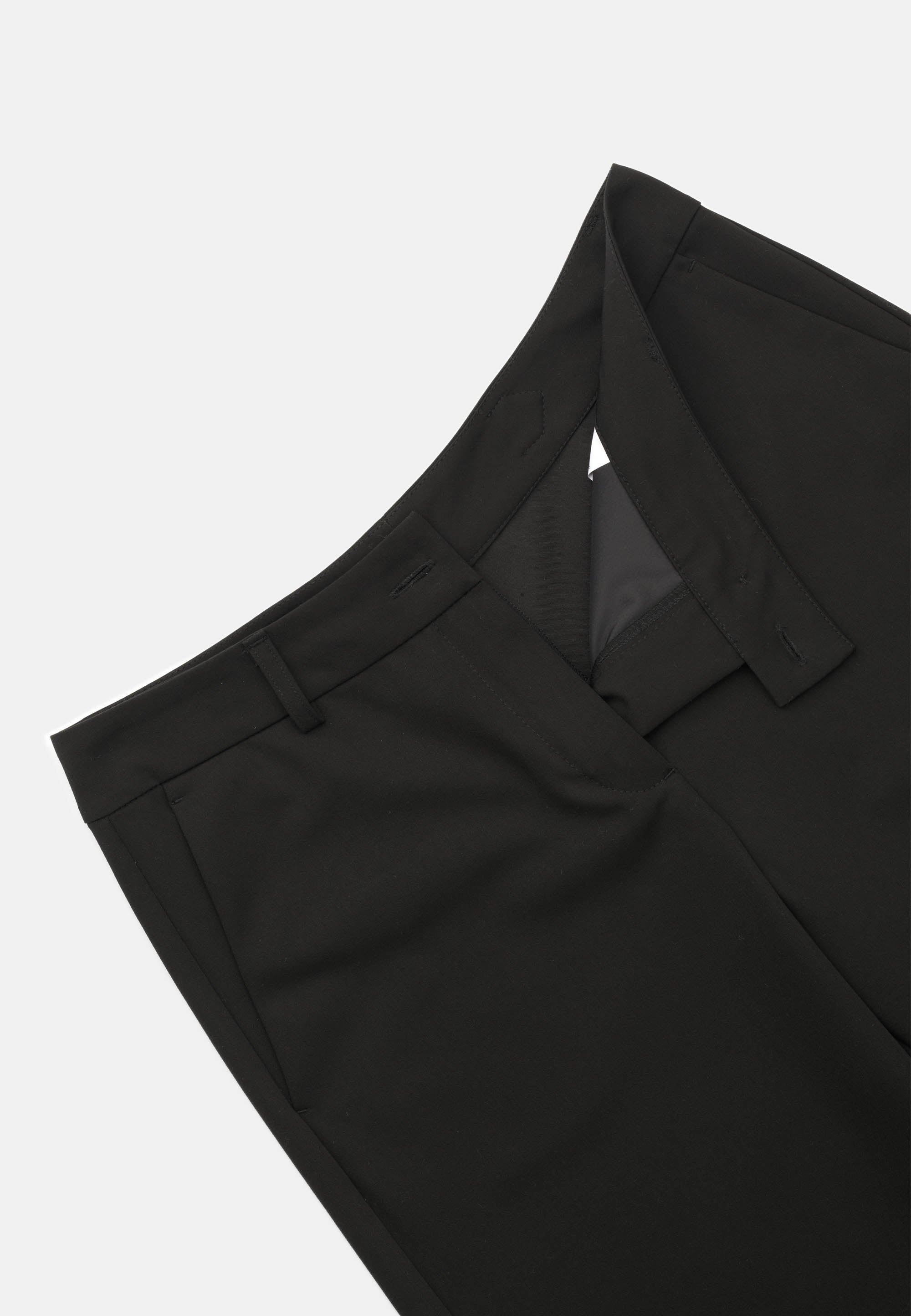 NGSeven LAKE Straight Trousers Straight 99000 Black