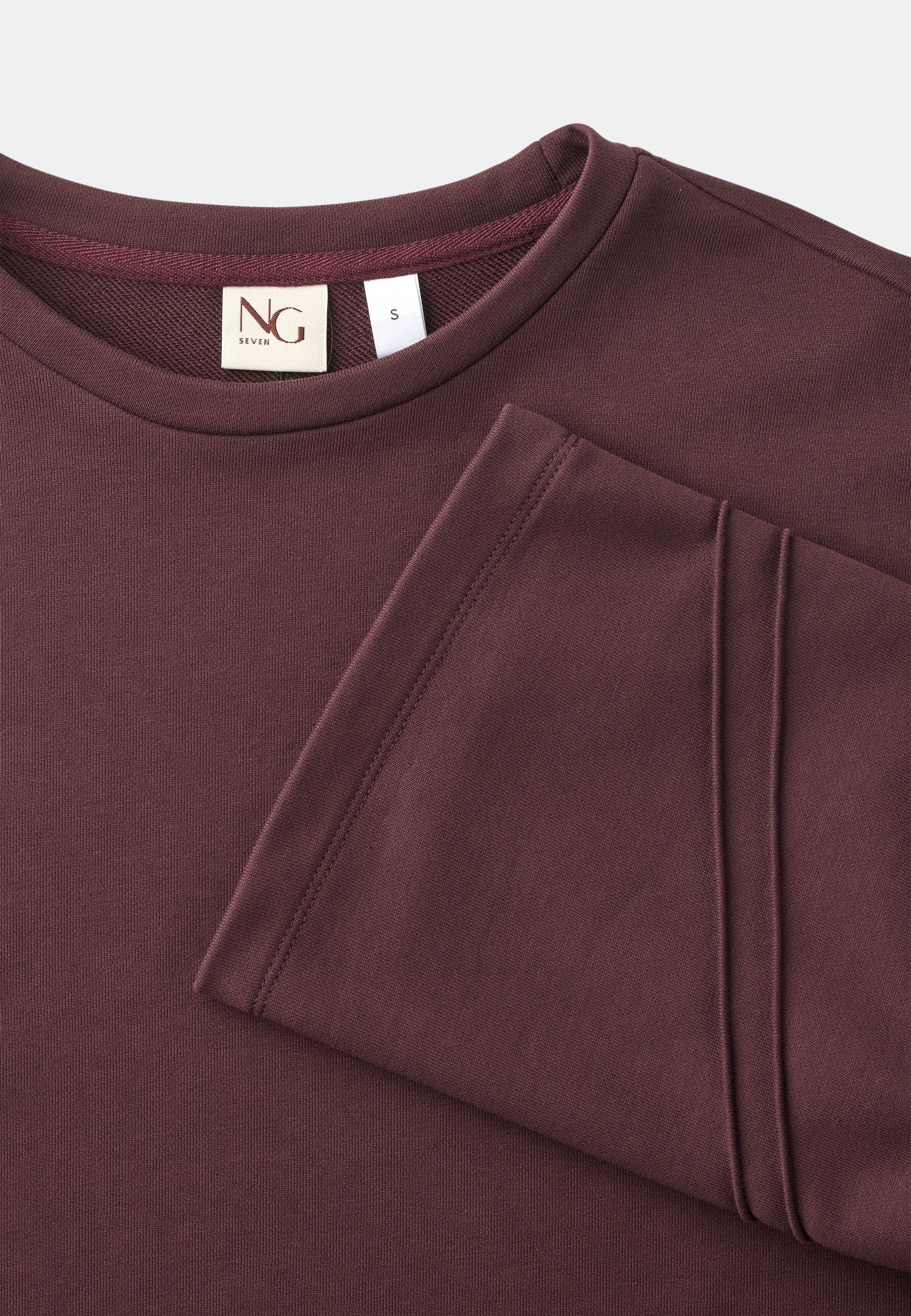 NGSeven MACAW Sweatshirt Relaxed 68000 Dark Plum