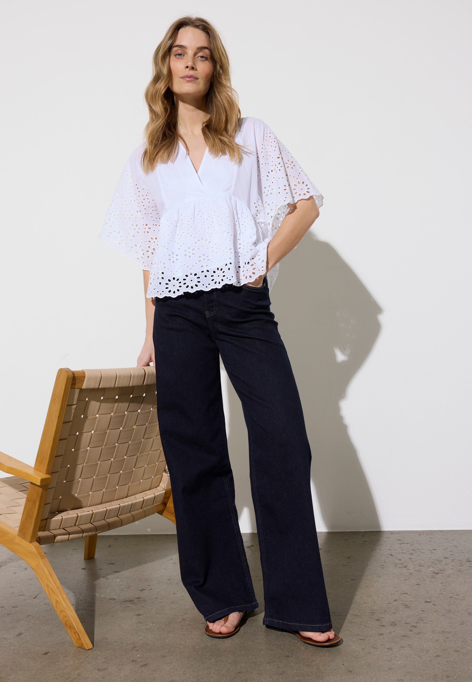 NGSeven NGS.AMOR Blouse Relaxed 10000 White