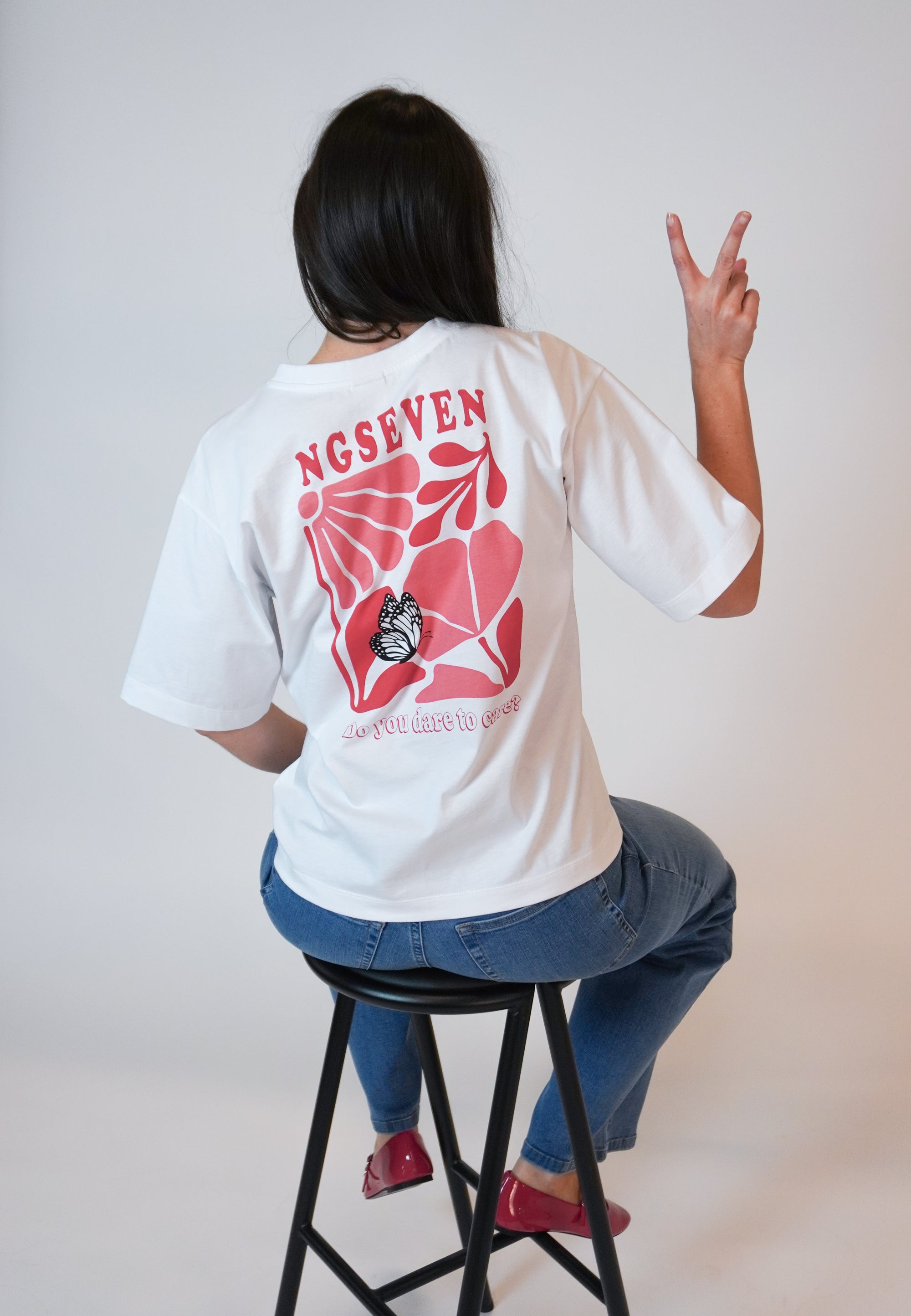 NGSeven NGS.DUKE Tee ss Relaxed 10000 White