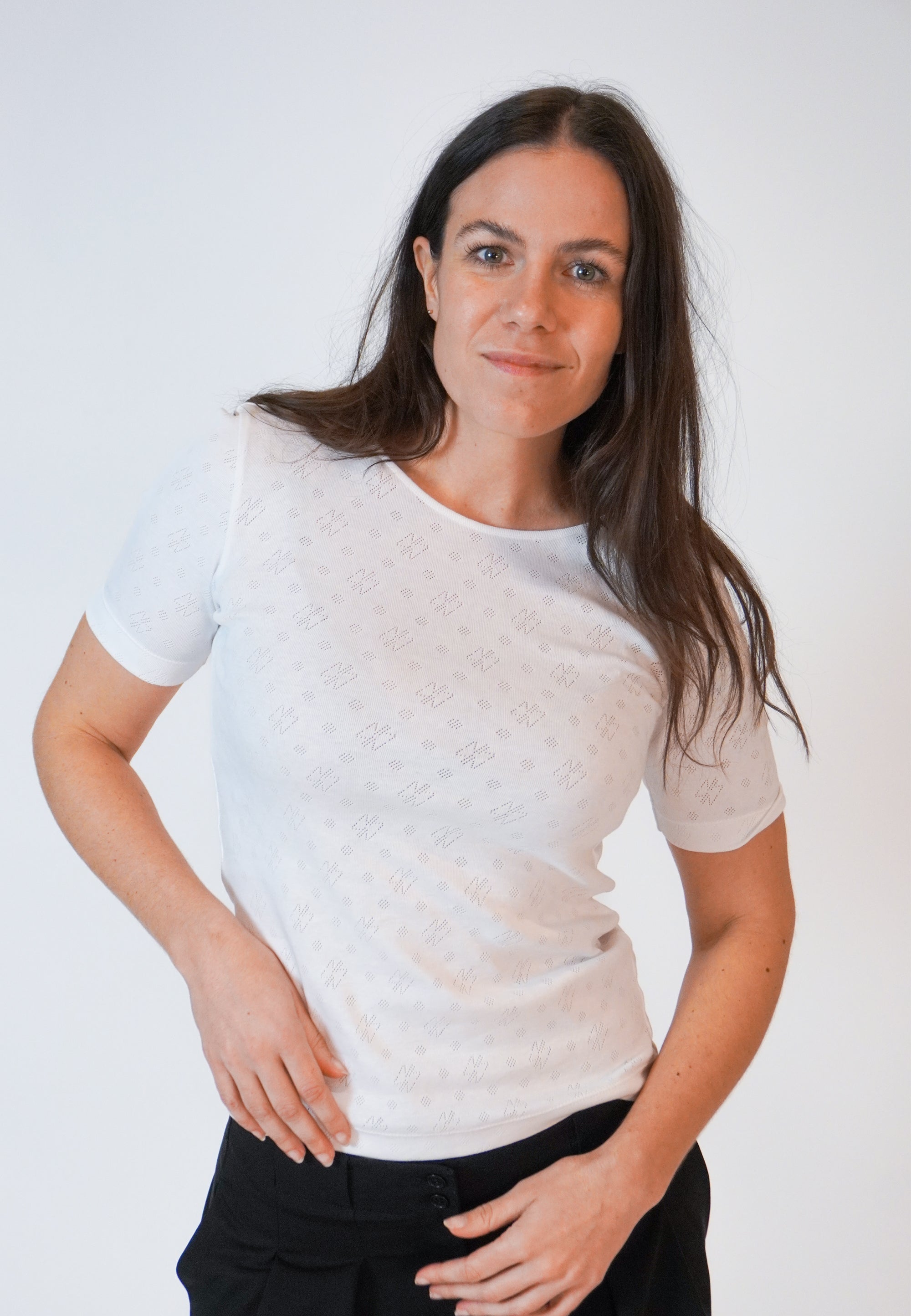 NGSeven NGS.HILL Tee ss - white Stretched to fit 10000 White