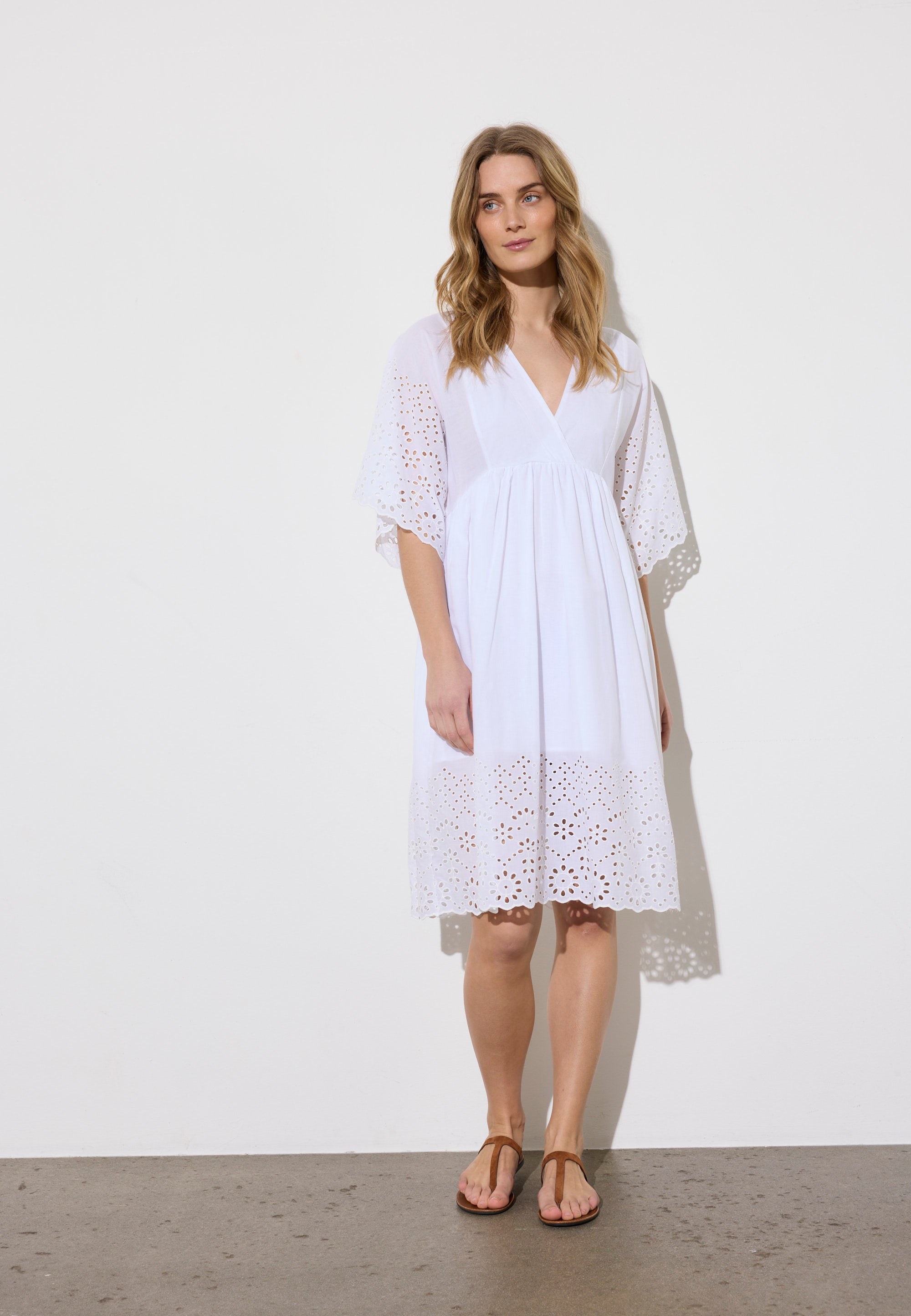 NGSeven NGS.JOLIE Dress Relaxed 10000 White