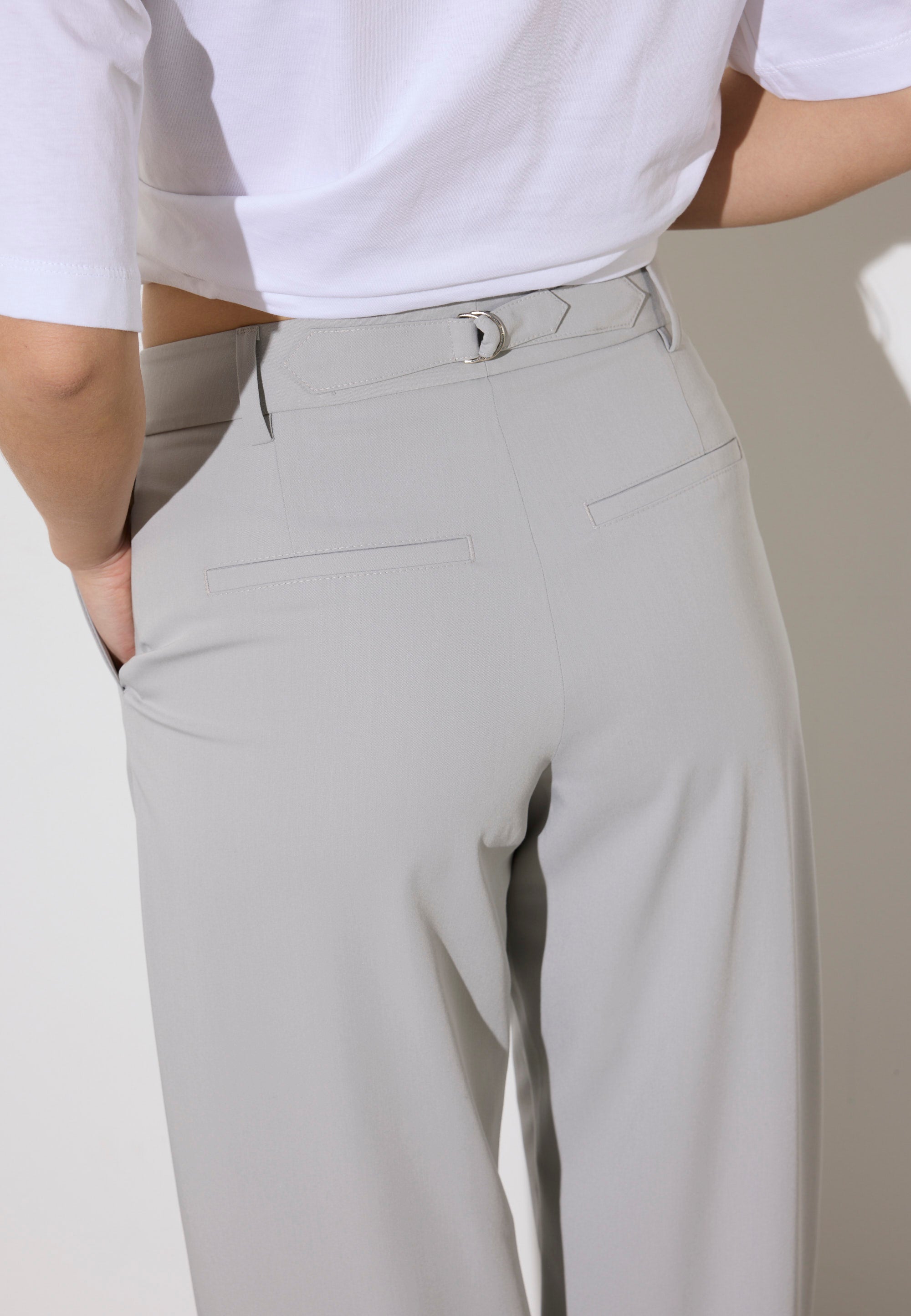 NGSeven NGS.LAKE Straight Pants Straight 91001 Paloma Grey