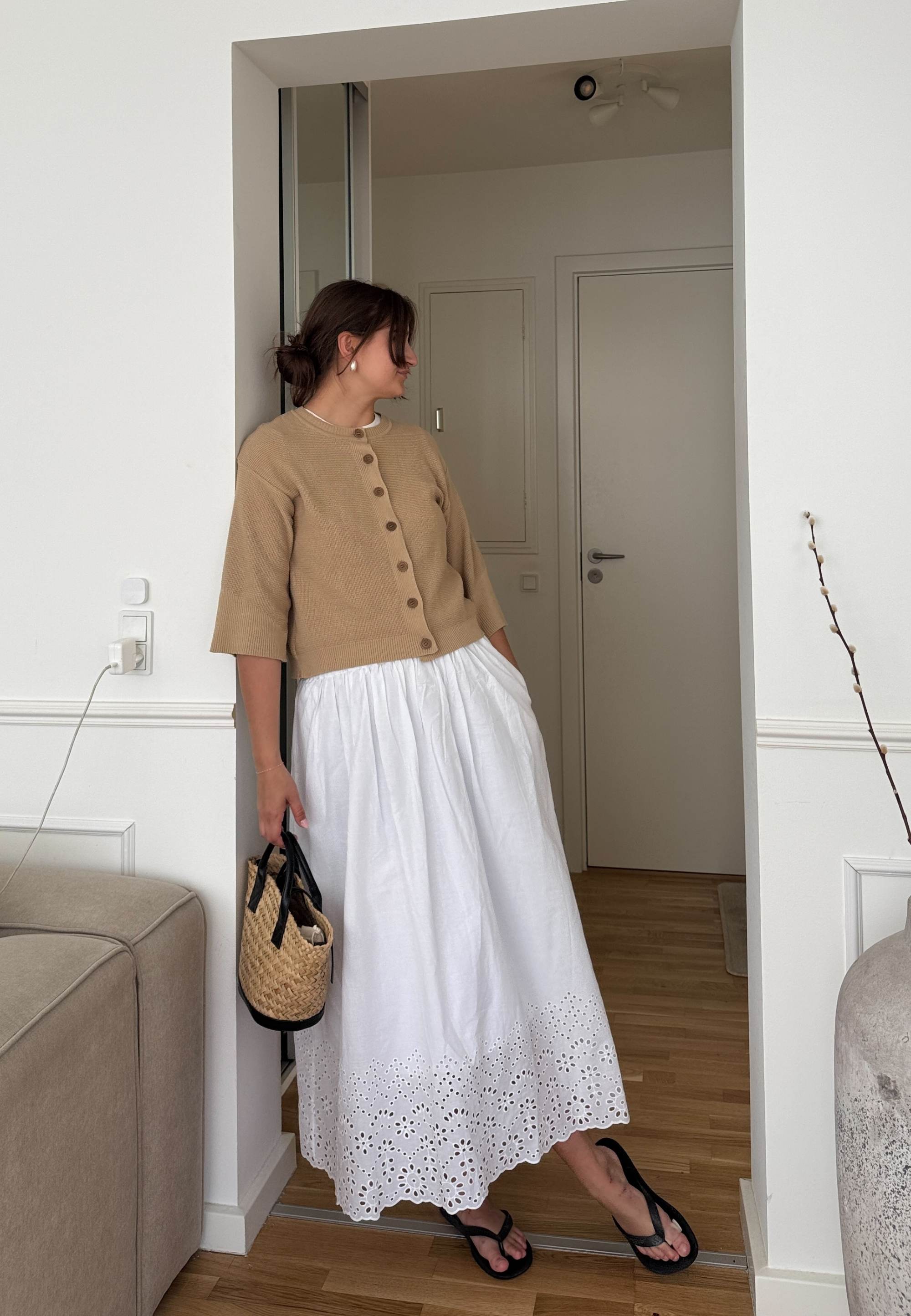 NGSeven NGS.LYNETH Cardigan Regular 28000 Cafe Latte