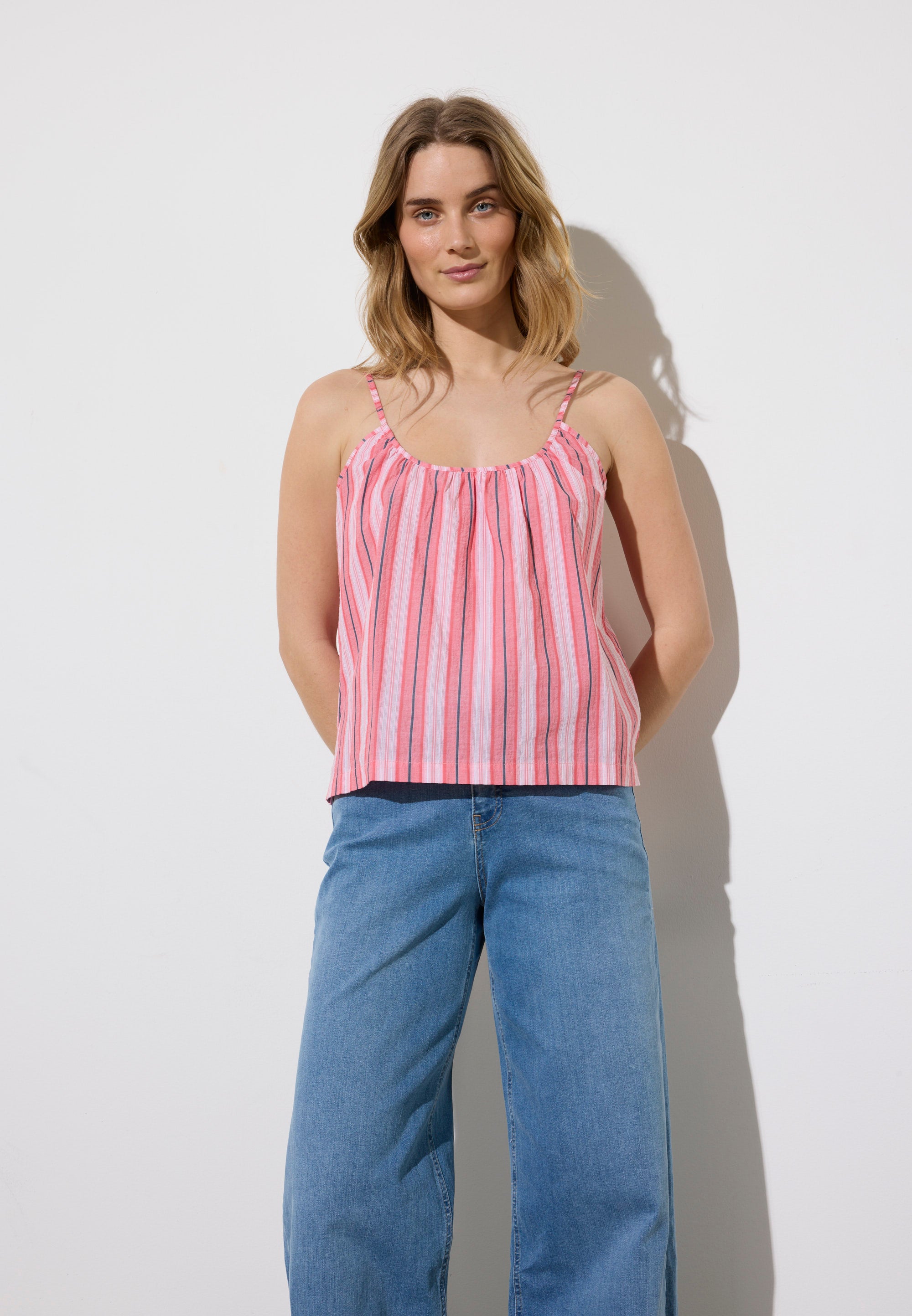 NGSeven NGS.MONARCH Camisole Relaxed 30211 Tea rose stripe