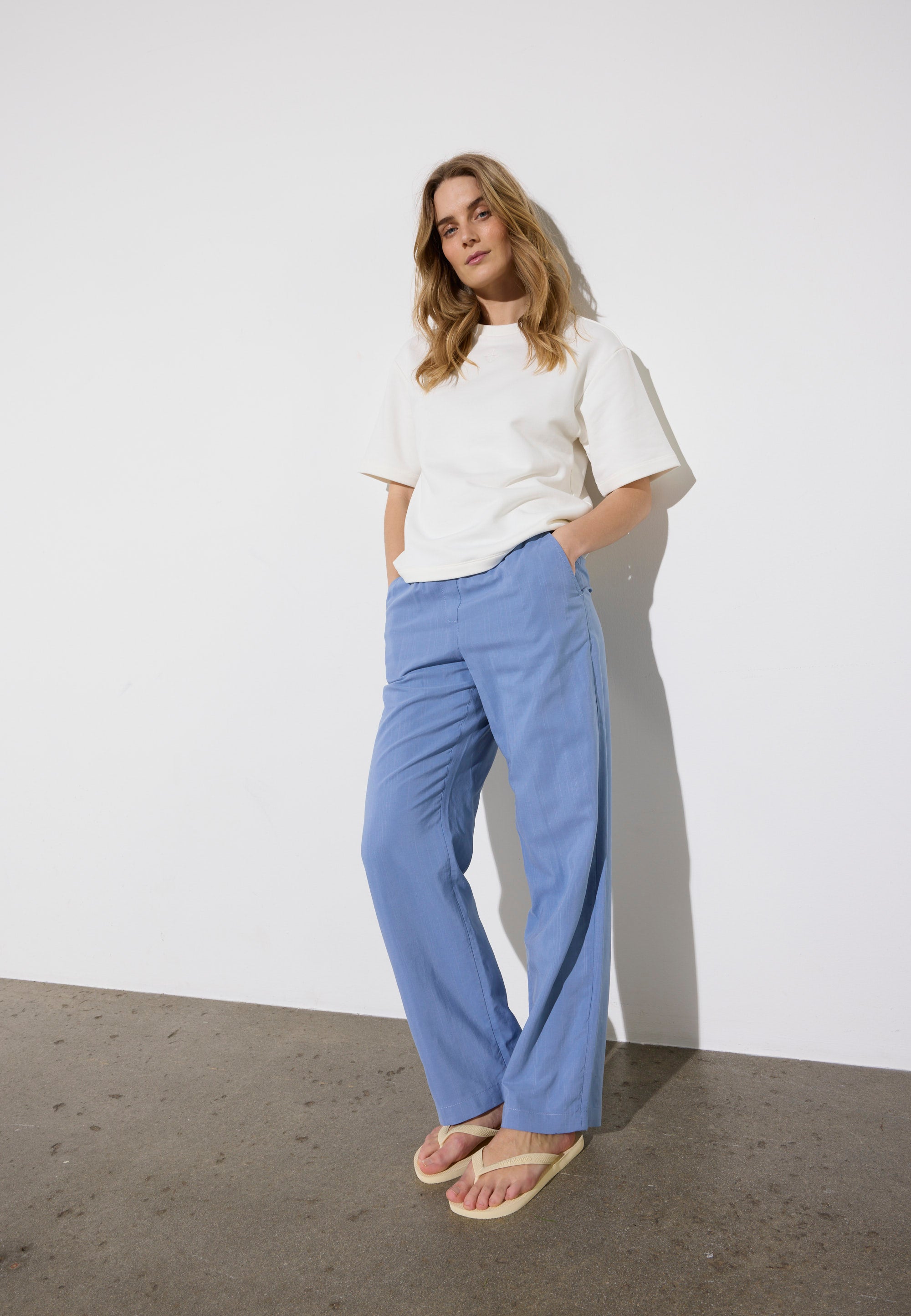 NGSeven NGS.MOUNTAIN Tee Relaxed 10002 Milk