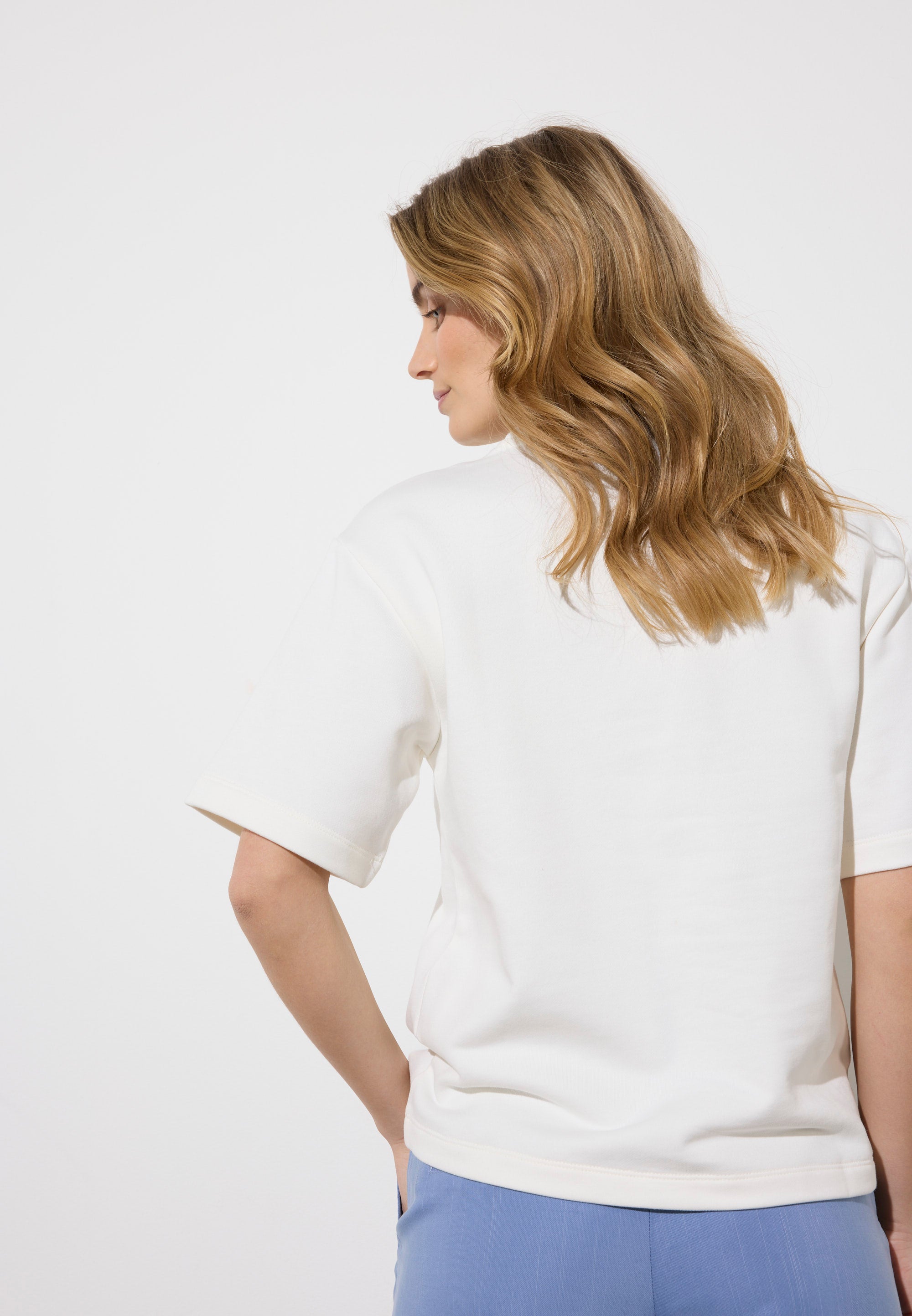 NGSeven NGS.MOUNTAIN Tee Relaxed 10002 Milk