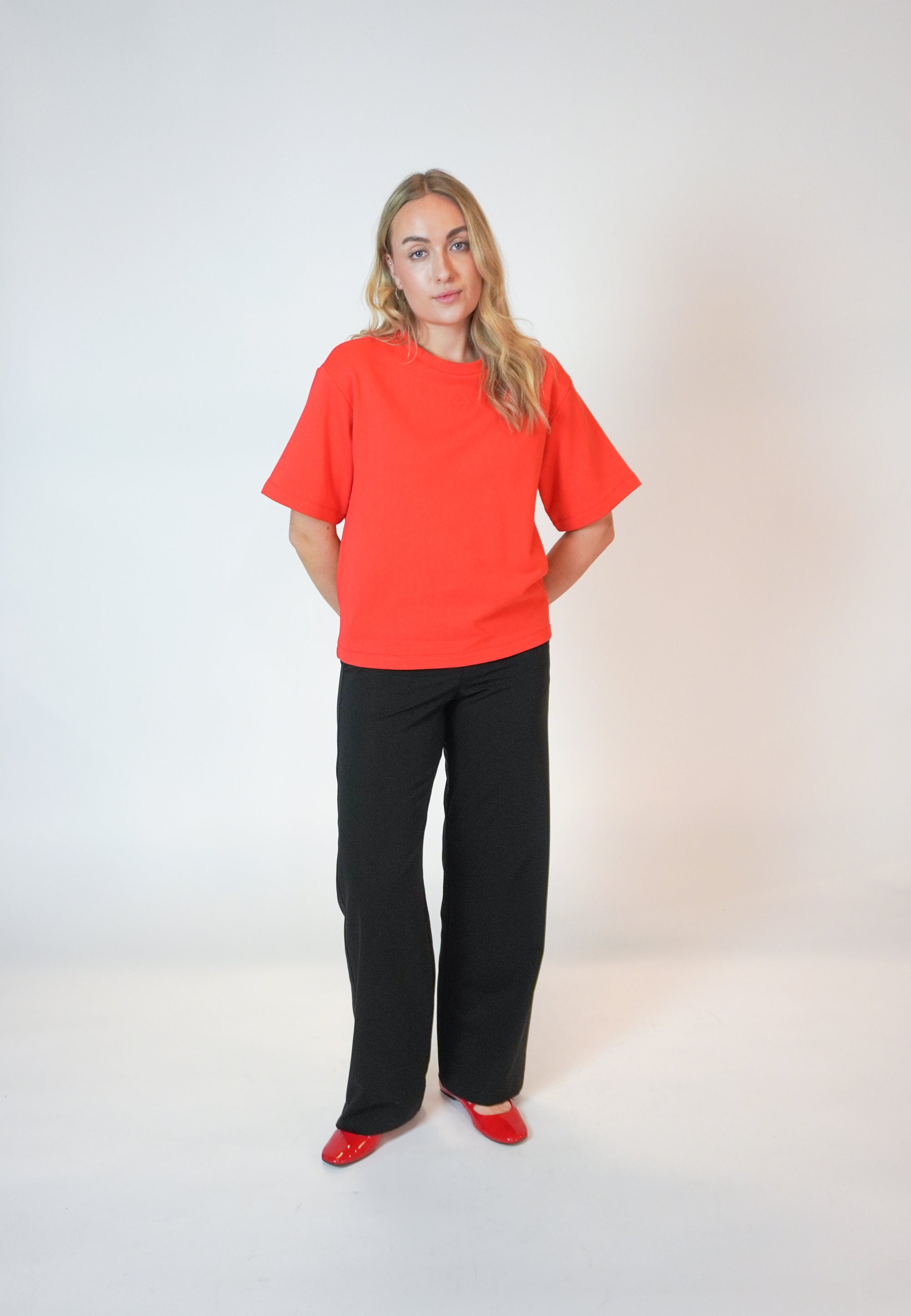 NGSeven NGS.MOUNTAIN Tee SS Relaxed 61101 Scarlet