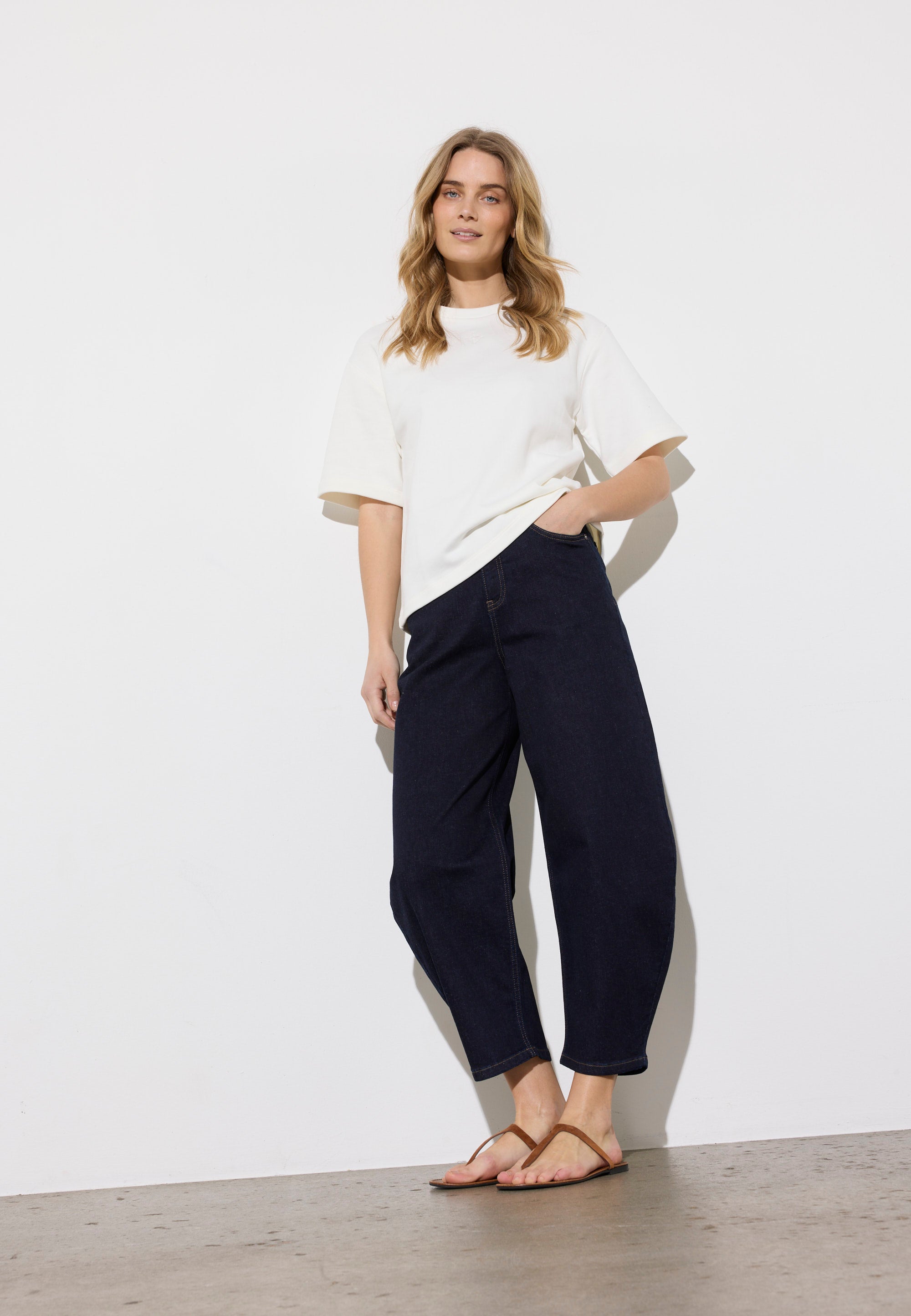 NGSeven NGS.OAK Barrel Jeans Barrel 49901 Dark Blue Indigo