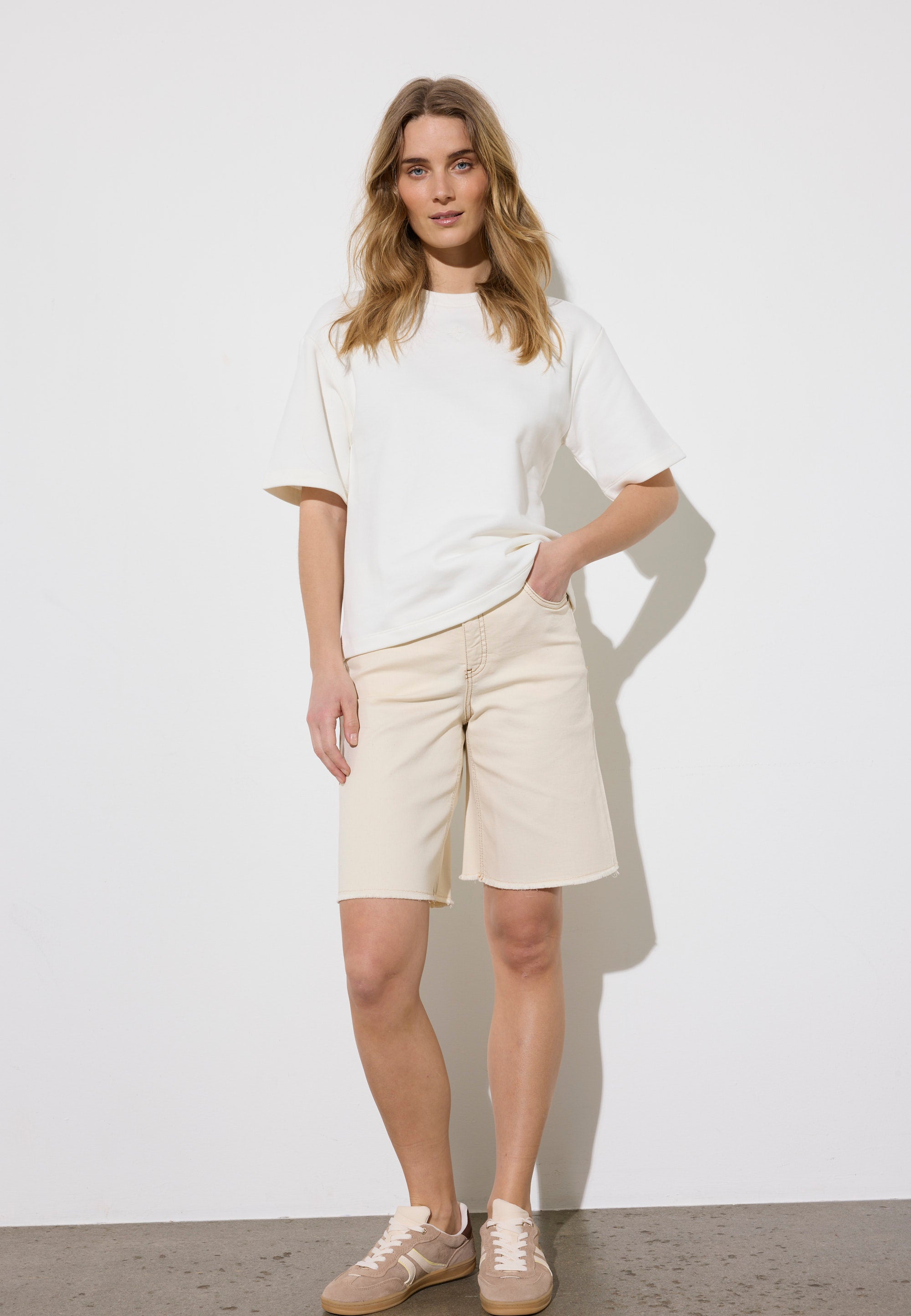 NGSeven NGS.OCEAN Bermuda Shorts Loose 11200 Latte denim