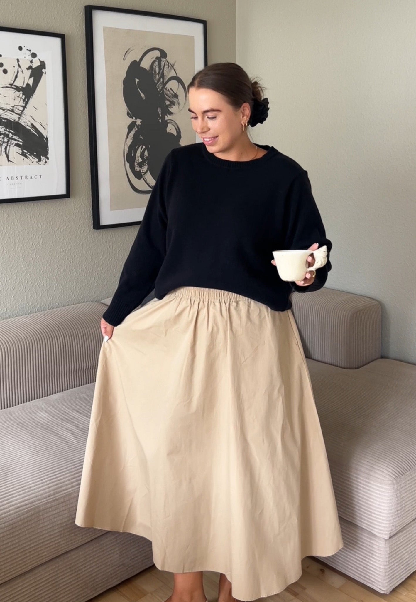 NGSeven NGS.PANTHER Sweater Relaxed 99000 Black