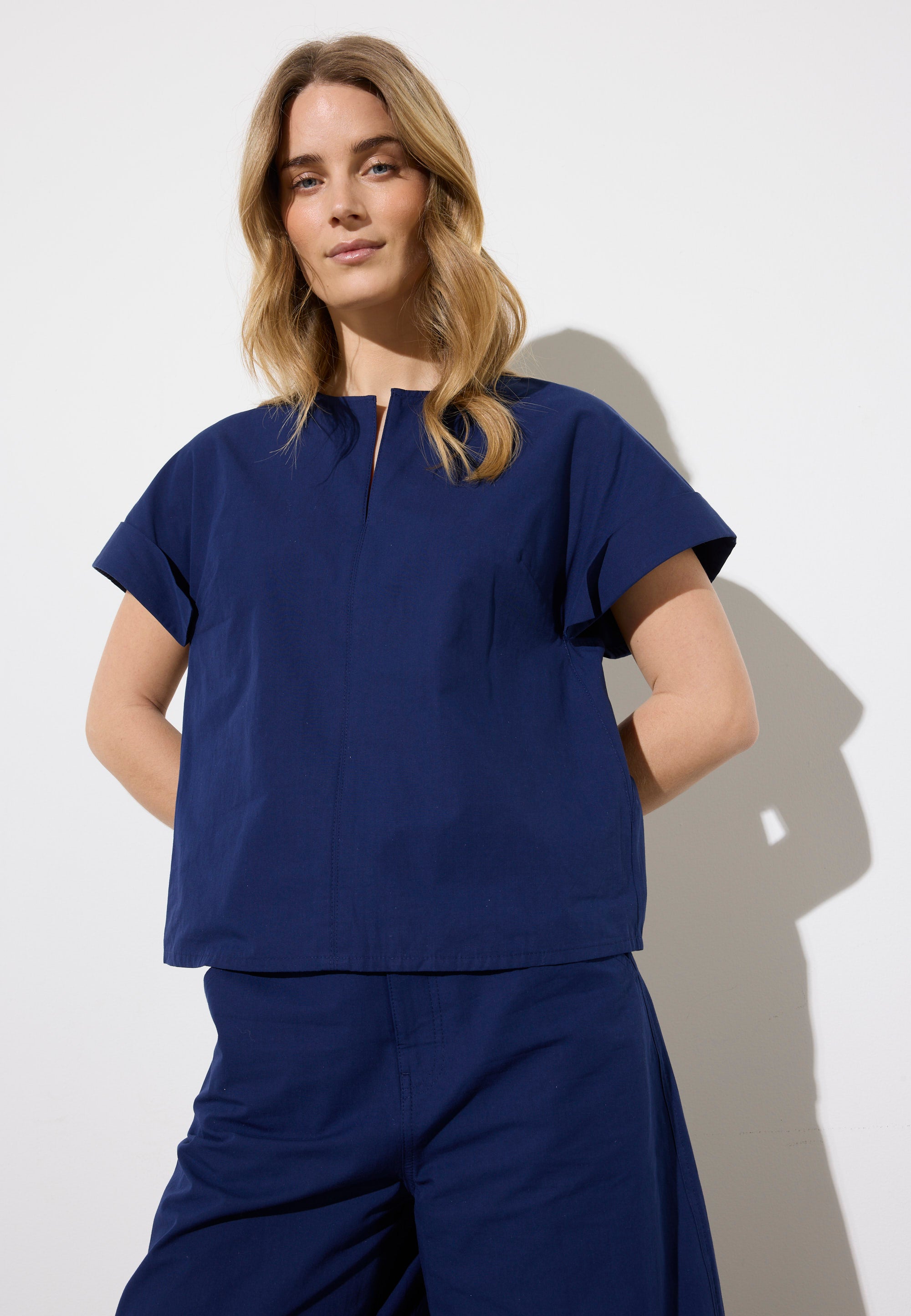 NGSeven NGS.PINE Blouse Relaxed 45101 Royal Blue