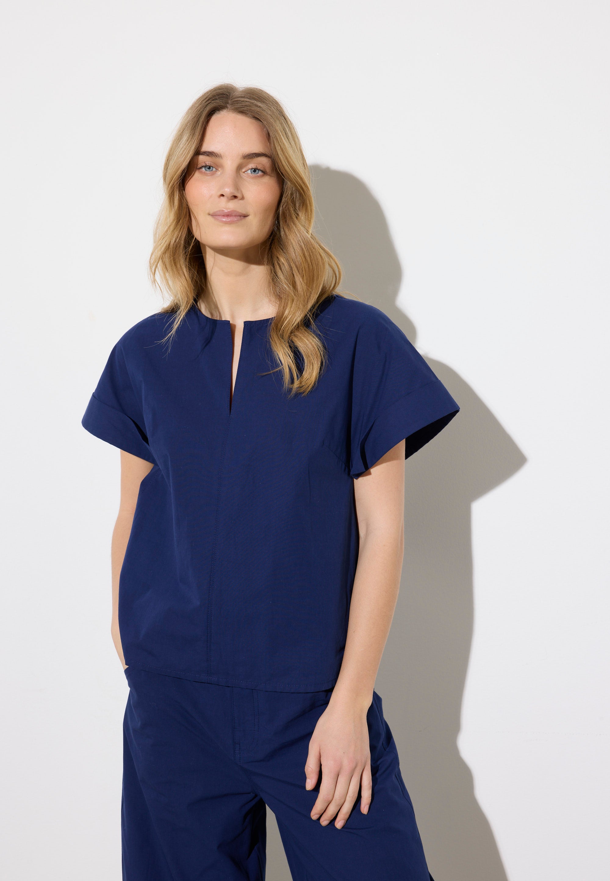 NGSeven NGS.PINE Blouse Relaxed 45101 Royal Blue