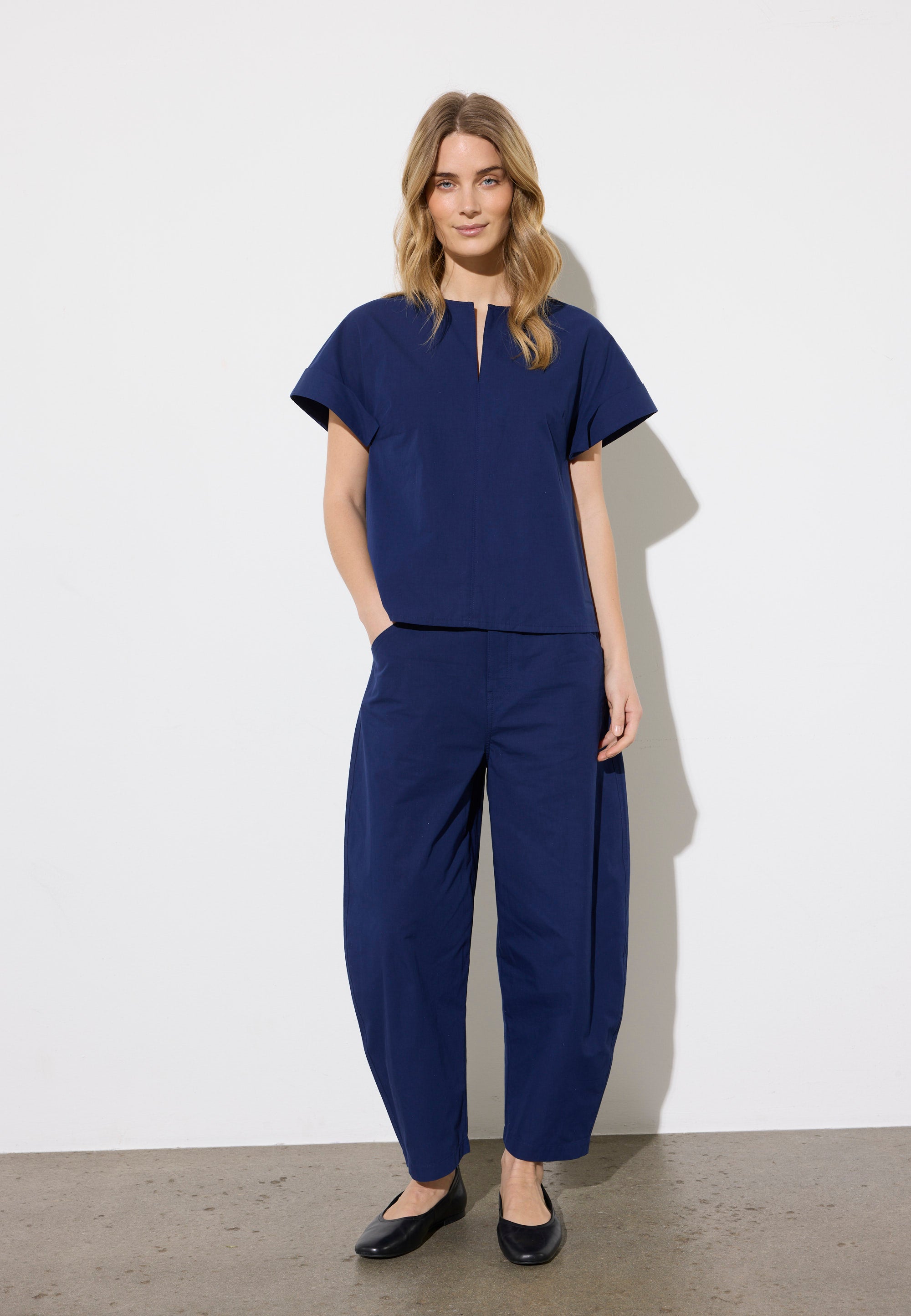 NGSeven NGS.PINE Blouse Relaxed 45101 Royal Blue