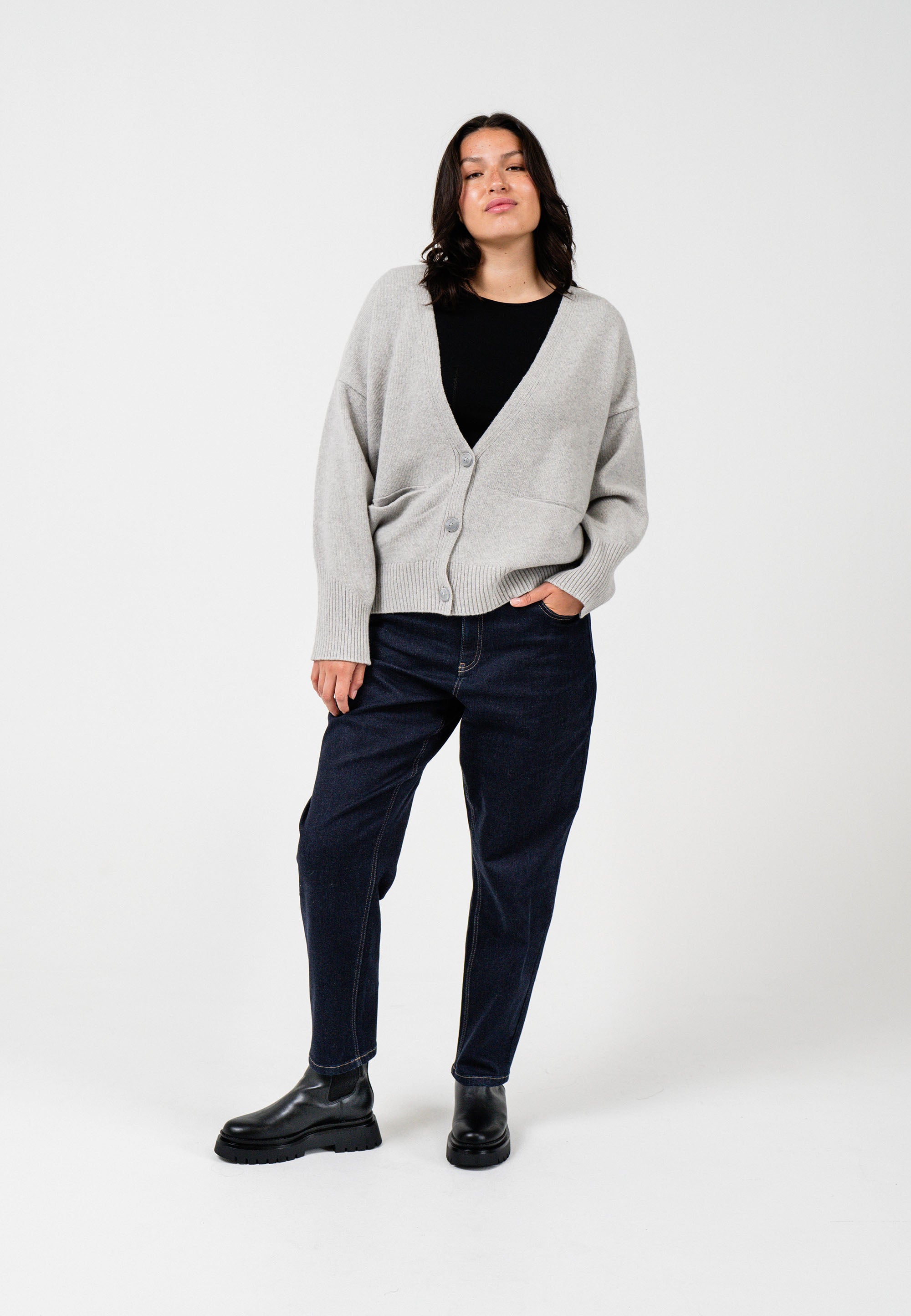 NGSeven NGS.RIVER Mom Jeans Mom 49901 Dark Blue Indigo