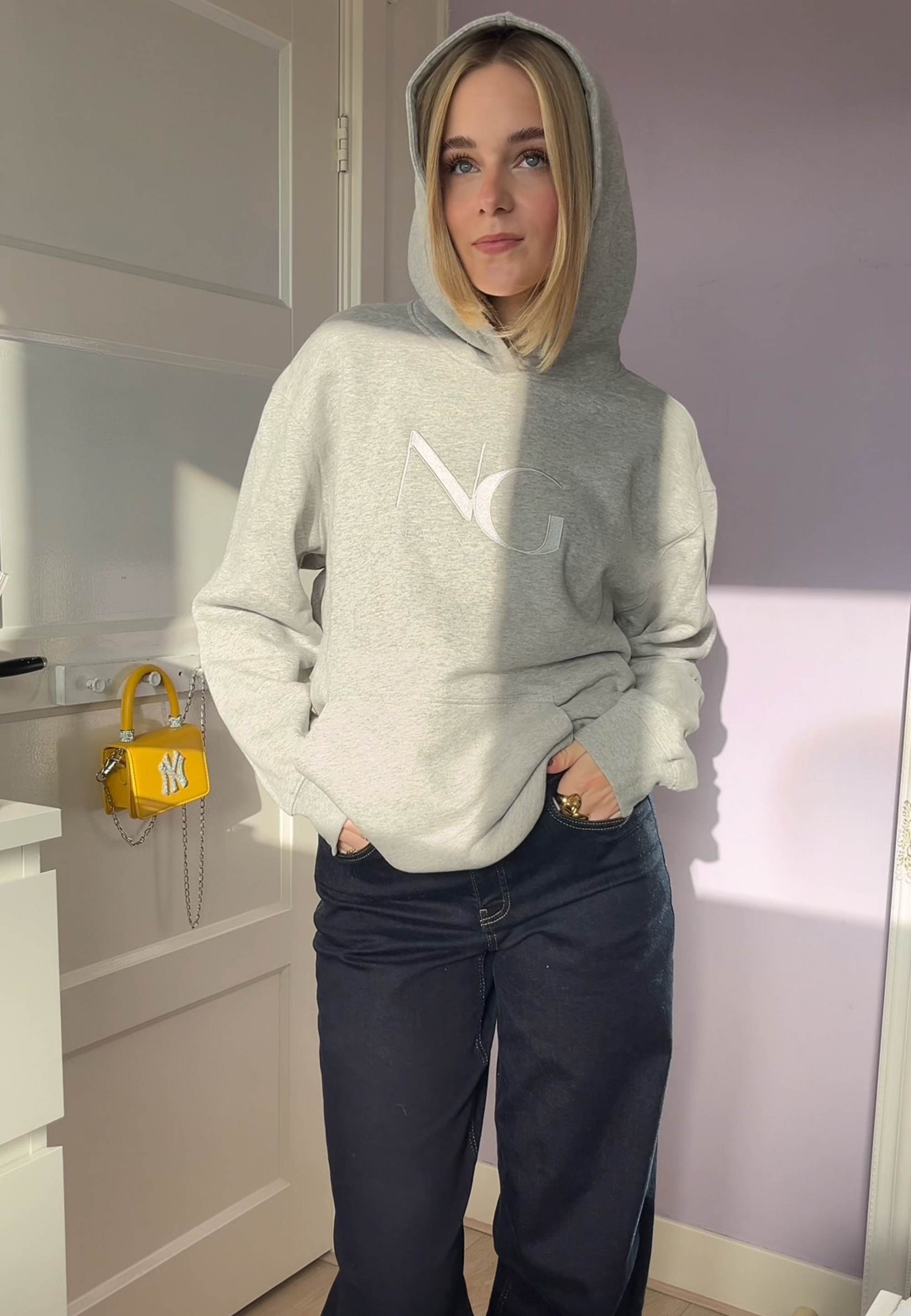 NGSeven NGS.SOIL Hoodie Relaxed 97503 Grey Melange