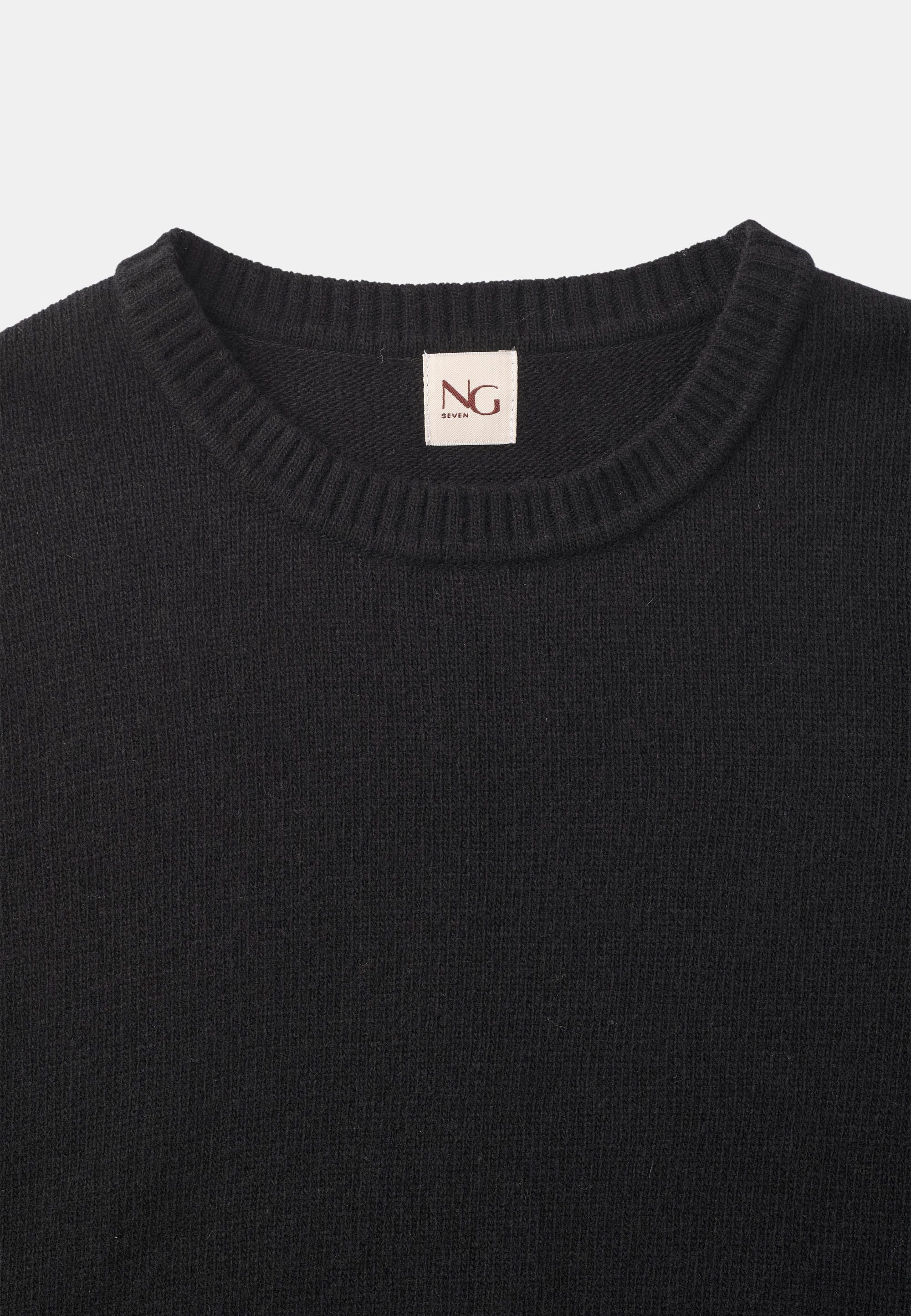 NGSeven PANTHER Sweater Relaxed 99000 Black