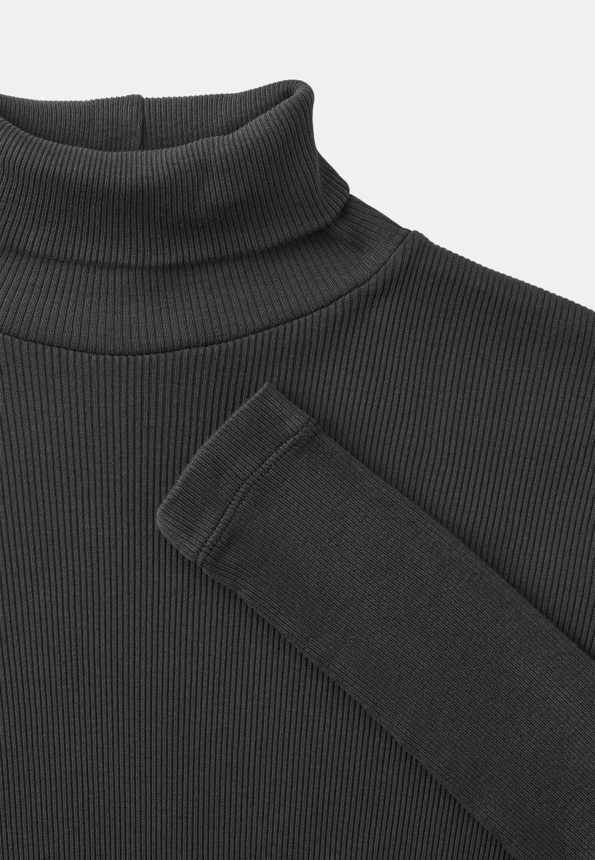 NGSeven VAQUITA Roll Neck LS Regular 99000 Black