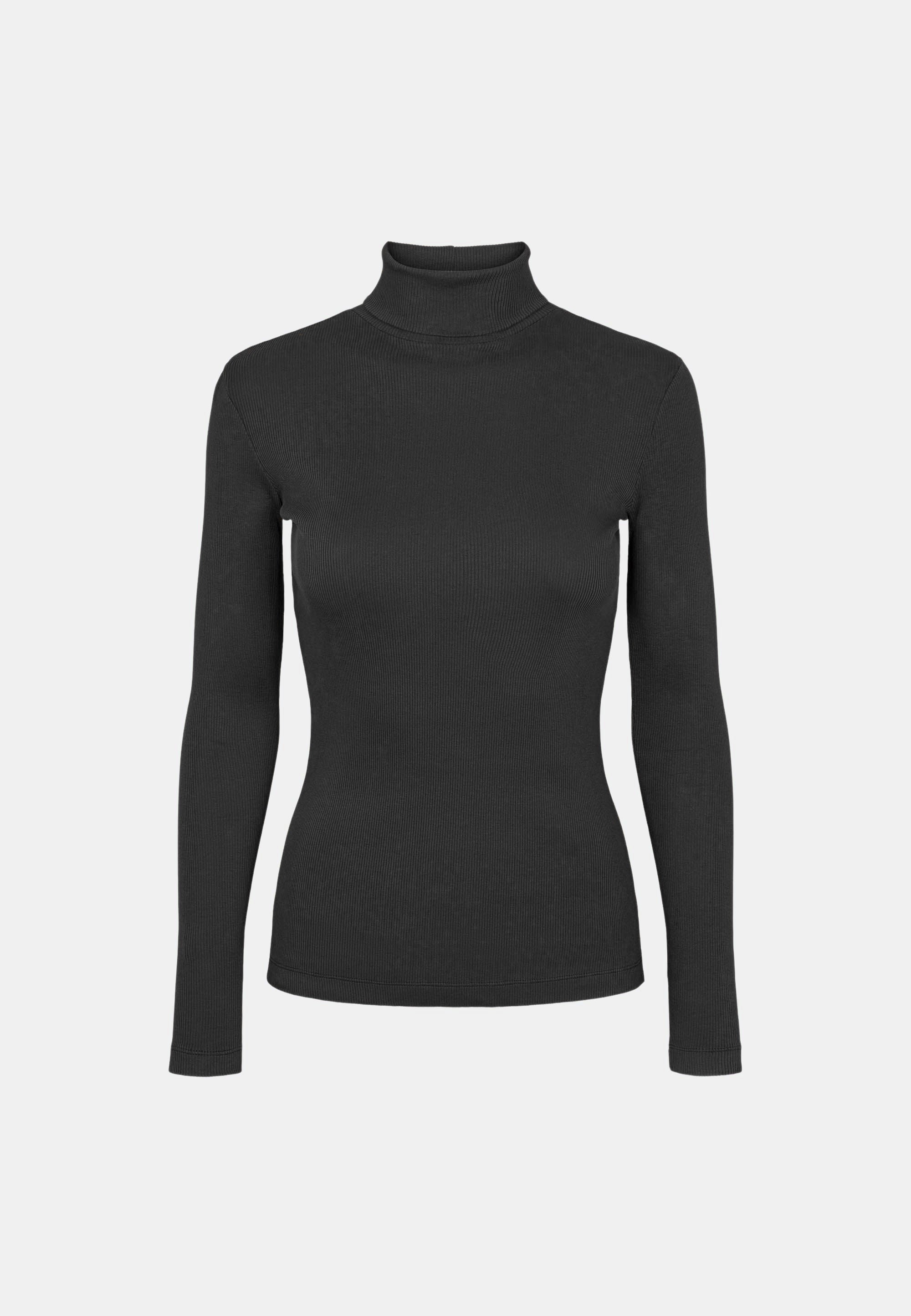 NGSeven VAQUITA Roll Neck LS Regular 99000 Black
