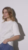NGSeven NGS.MOUNTAIN Tee Relaxed 10002 Milk